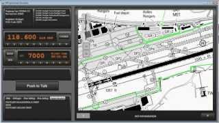 VFR Sprechfunk Simulator der DFS Deutsche Flugsicherung GmbH [upl. by Homerus835]