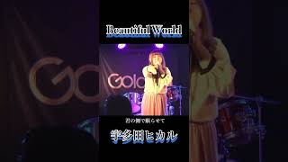 「Beautiful World」 宇多田ヒカル ライブ 宇多田ヒカル beautifulworld エヴァンゲリオン [upl. by Columbus]