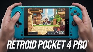 Retroid Pocket 4 Pro Review Is This The BEST Handheld Gaming Device [upl. by Ettelrac]