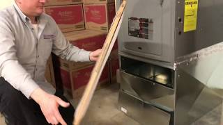 How to change a Rheem Furnace and AC filter [upl. by Ayyn]