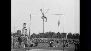 Vintage Pole Vault Highlights  Paris 1924 Olympics [upl. by Anthony]