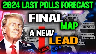 Record Surge with Two Days to Go 2024 Election Final Polls Data Prediction Harris vs Trump [upl. by Schroth]