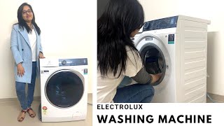 Electrolux 8Kg UltimateCare 500 Front load Fully Automatic Washing machine review  Geetika Arya [upl. by Siramaj968]