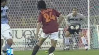 AS Roma 31 Lazio  Campionato 199899 [upl. by Luapleahcim325]