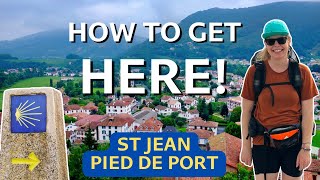 Getting to St Jean Pied de Port 🚌  CAMINO FRANCES travel tips [upl. by Lukas]