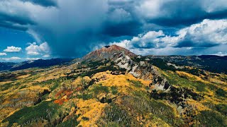 Beautiful Fall Colors in Crested Butte Colorado  2024 Drone Film [upl. by Sitnalta]