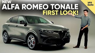 NEW Alfa Romeo Tonale 2022 static review an SUV with an NFT [upl. by Damien]