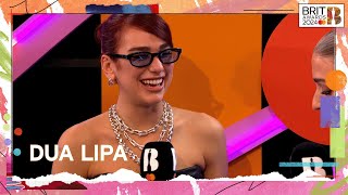 Dua Lipa Reflects On Her BRIT Award Win  The BRIT Awards 2024 [upl. by Singleton288]