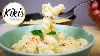 Nudeln mit Käse Sahnesauce  Einfache KäsesahneSoße  Schnelle Nudelgerichte in 15 Minuten [upl. by Hezekiah126]