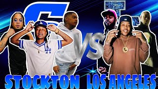 MBO VS BINO RIDEAUX ROUND 3 STOCKTON VS LOS ANGELES [upl. by Valida]