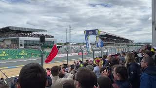 2024 24h of Le Mans Race Start [upl. by Arobed]