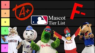 My MLB Mascot Tier List [upl. by Modesty]