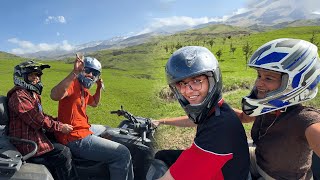 Nischay Aur Abhishek ki Bike race on last day in Shahdag  competition [upl. by Partan793]