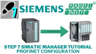 Step 7 profinet configuration  S7 300 amp ET200S simulation [upl. by Ola]