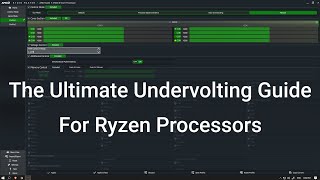 How To Lower Temperature Of Ryzen Processor  The Ultimate Undervolting GuideHow To Undervolt Ryzen [upl. by Eissert]