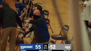 OHSAA Boys Playoff Basketball  Mariemont vs CHCA [upl. by Beaufort]