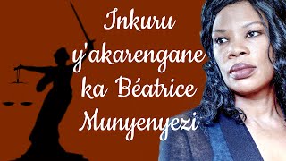 Inkuru icukumbuye yakarengane ka Béatrice Munyenyezi [upl. by Kasper]