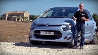 Citroën C4 SpaceTourer C4 Picasso  Prueba  Test  Review en español  cochesnet [upl. by Ettecul]