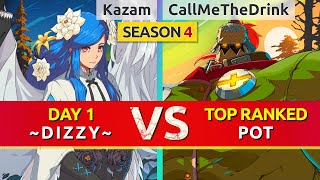 GGST ▰ Kazam Day 1 Dizzy vs CallMeTheDrink TOP Ranked Potemkin Guilty Gear Strive Gameplay [upl. by Strohl859]