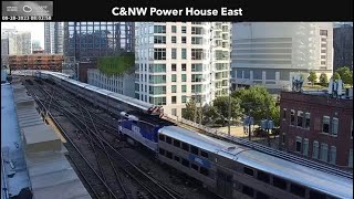 Chicago amp North Western Power House Live Webcam East  Chicago IL SteelHighway [upl. by Zebedee695]