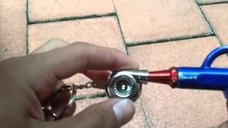 Turbo Whistle key chain TEST [upl. by Idid]