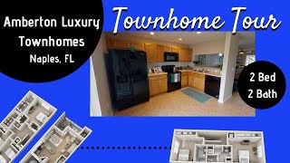 Tour of Amberton Luxury Townhomes In Naples Florida [upl. by Ennalorac]