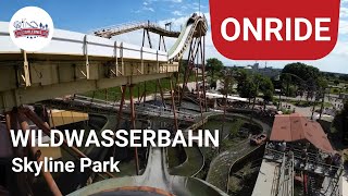 Wildwasserbahn  Onride POV  Allgäu Skyline Park [upl. by Winston]