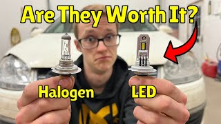 Are LED Headlight Bulbs Worth It Auxito H7 LED Review [upl. by Eelrebmik]