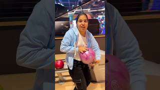 I shot my first strike in bowling 🤩 priyalkukreja shorts ytshorts [upl. by Aninnaig290]