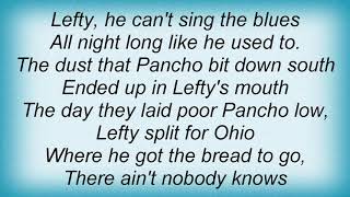 Townes Van Zandt  Pancho And Lefty Lyrics [upl. by Odlavso]