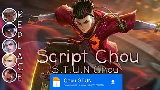 Script Skin Chou STUN No Password  Full Effect amp Voice  Update Patch Terbaru 2024  MLBB [upl. by Ot]