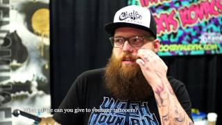 Jeff Ensminger Austin Tattoo Convention 2013 Interview for Tattoo Artist Magazine [upl. by Liagaba]