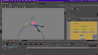 Animating a Jump with a Cut Out Rig in Harmony [upl. by Etterrag]