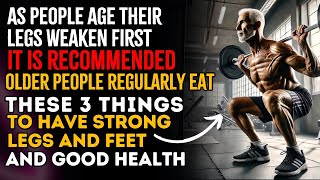 Dont Let Your Legs Weaken 3 Essential Foods to Maintain Strength as You Age [upl. by Mercado]