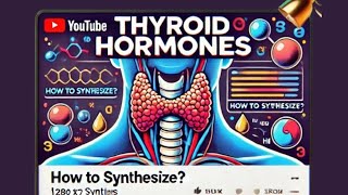 T4→T3 How to Synthesize Thyroid Hormones [upl. by Ahrens]