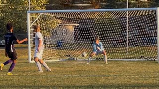 Highlights Effingham ⚽️ vs MascoutahRegional Semis  Olney❤️’s fall to IndiansFeat Postgame [upl. by Nepean]