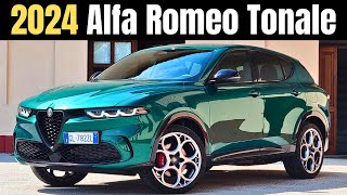 The New 2024 Alfa Romeo Tonale Review Unveiling Italian Luxury [upl. by Ulrike678]