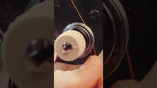 How to thread an industrial sewing machine handmade asmr satisfying [upl. by Leelahk]