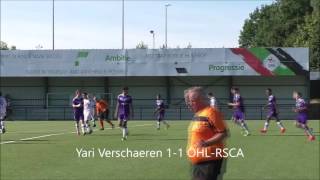 Andonline U16 OHL  RSCA Penalty Yari Verschaeren [upl. by Ahsil]