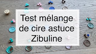 Vidéo découverte express cachet de cire Zibuline avec astuces mélange de cire [upl. by Enilkcaj]