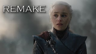 Remake GoT S08E05  Daenerys Burning Kings Landing [upl. by Nosyerg]