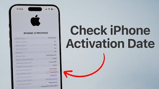 How To Check ANY iPhone Activation Date [upl. by Yelad]