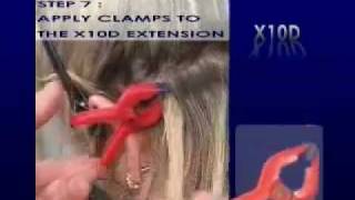 X10D True Cold Fusion Hair Extensions [upl. by Farlay]