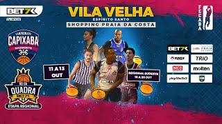 Campeonato Capixaba de Basquete 3x3  Shopping Praia da Costa  Domingo [upl. by Enhpad]