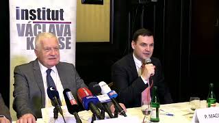 Václav Klaus k nezodpovědné kampani na opuštění české koruny a přijetí eura [upl. by Zeuqirdor]