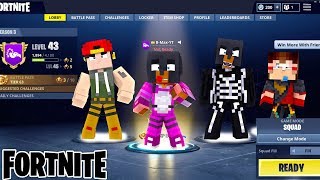 Minecraft Versus Fortnite  BIG GAME BATTLE WHICH IS BEST [upl. by Cynthie]