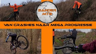 Van crashes naar mega progressie in MTB Oostvoorne [upl. by Eslek601]