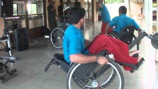 Abhimansala  Anuradapura Wheelchair Dance [upl. by Eupheemia]