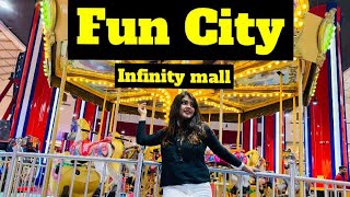 Fun City Mumbai   Malad Infinity Mall Game Zone  Rides and Games  Malad West   Mumbai [upl. by Vatsug]