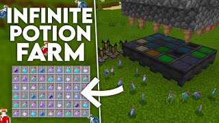 Making potion farm in Minecraft Survival series ep 48 [upl. by Halas]